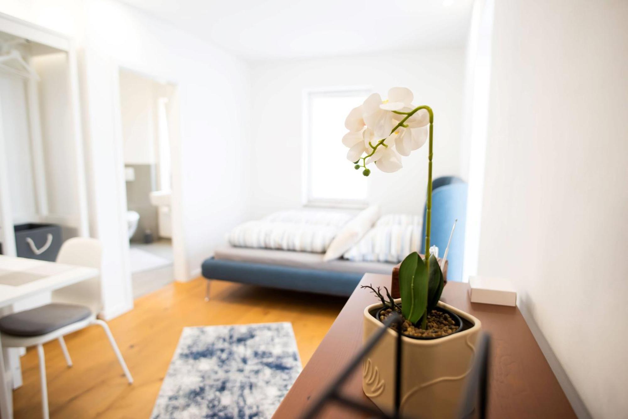 Zentral Gelegenes Apartment Augsburg Buitenkant foto