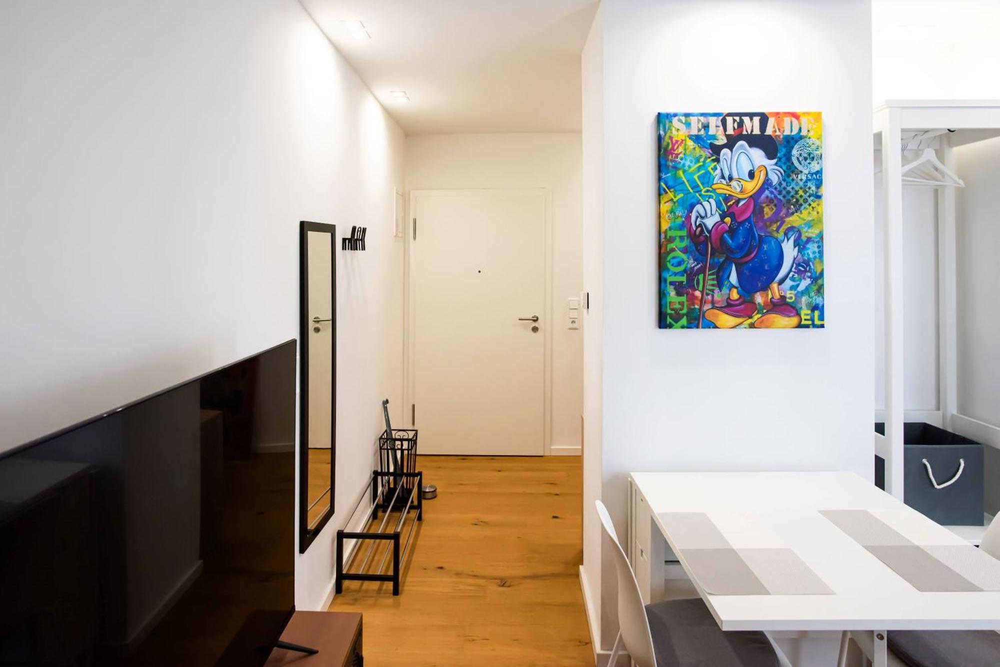 Zentral Gelegenes Apartment Augsburg Buitenkant foto